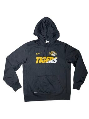 Like New! NIKE Therma-Fit Missouri Tigers Black Hoodie